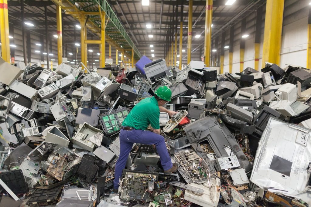 e-waste recycling company
